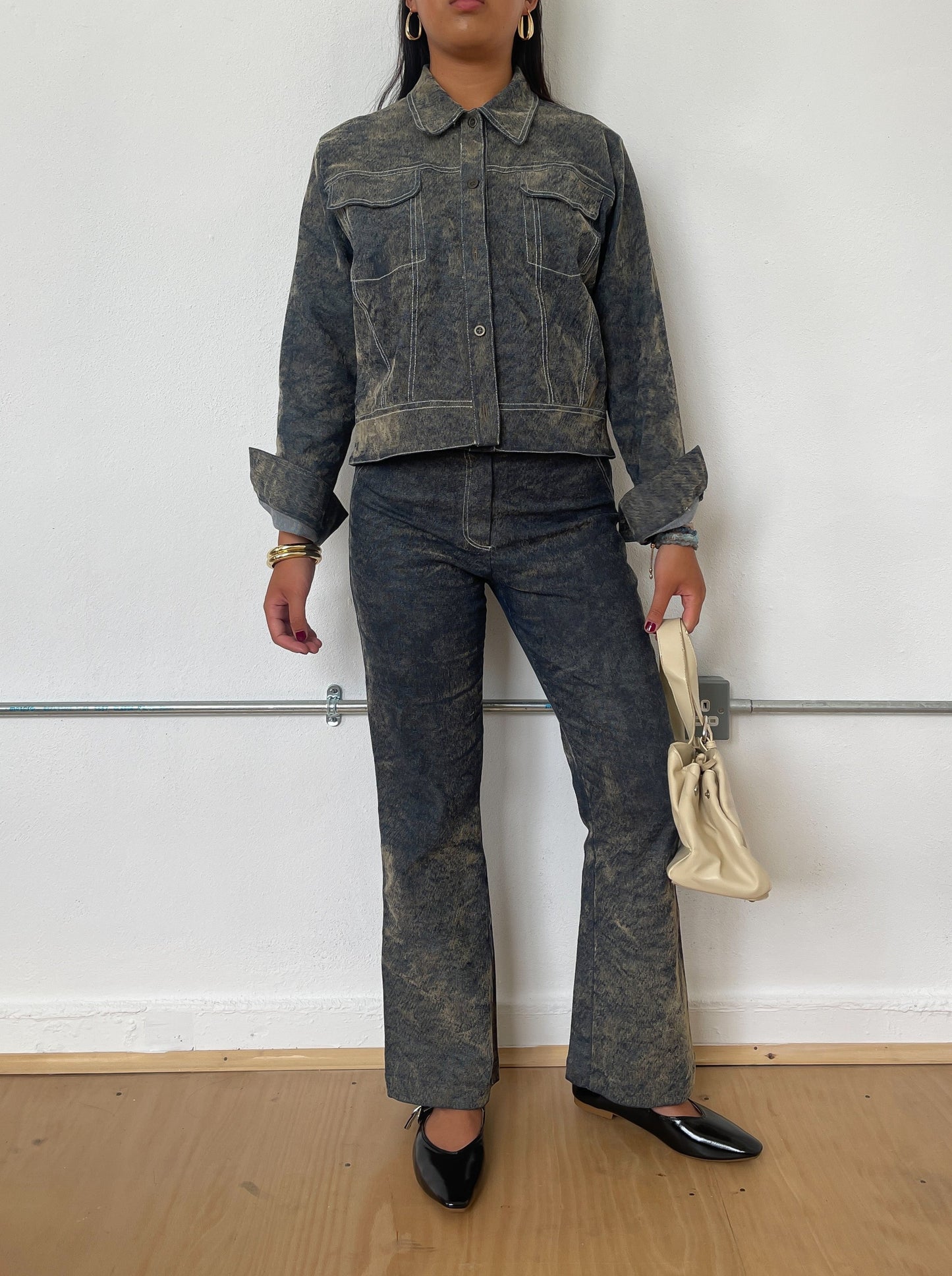 Vintage Corduroy Two Piece Set