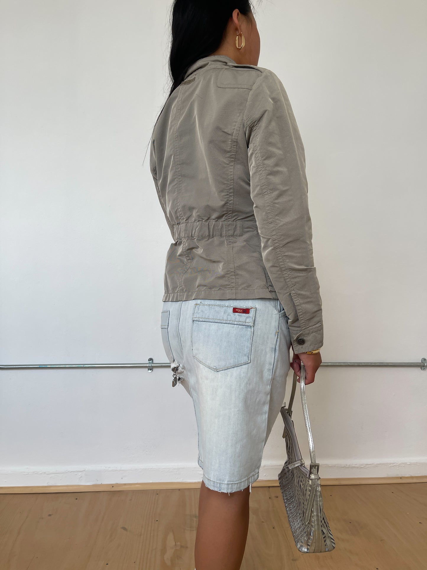 Vintage Light Grey Marlboro Jacket