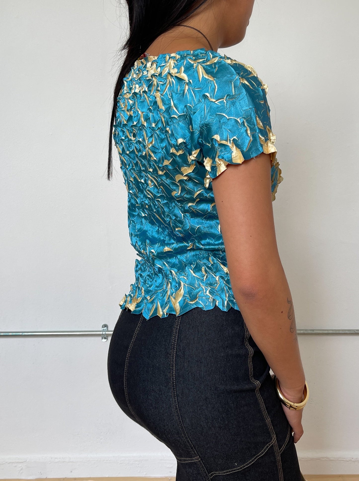 Vintage Iridescent Top