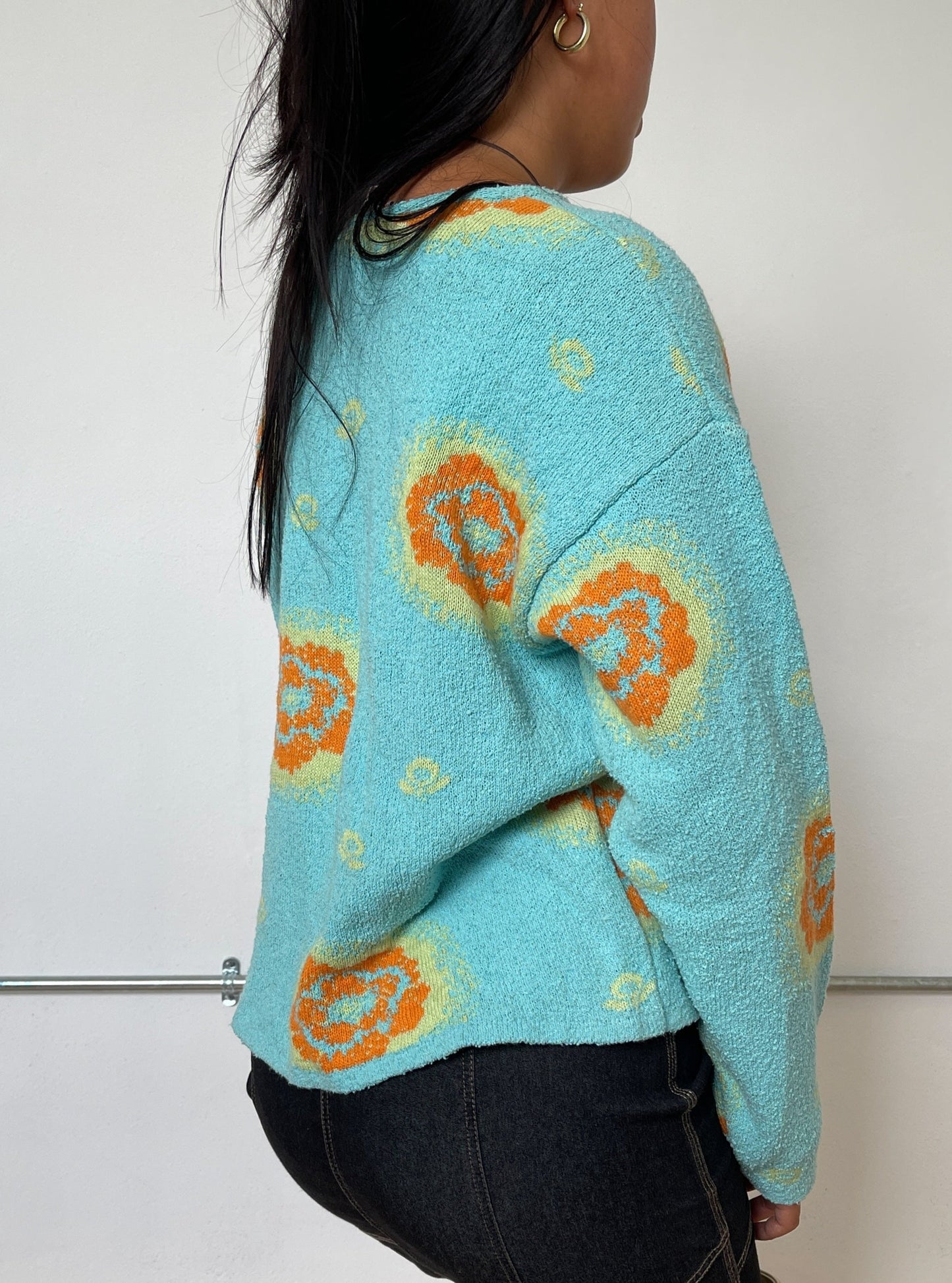 Vintage Floral Jumper