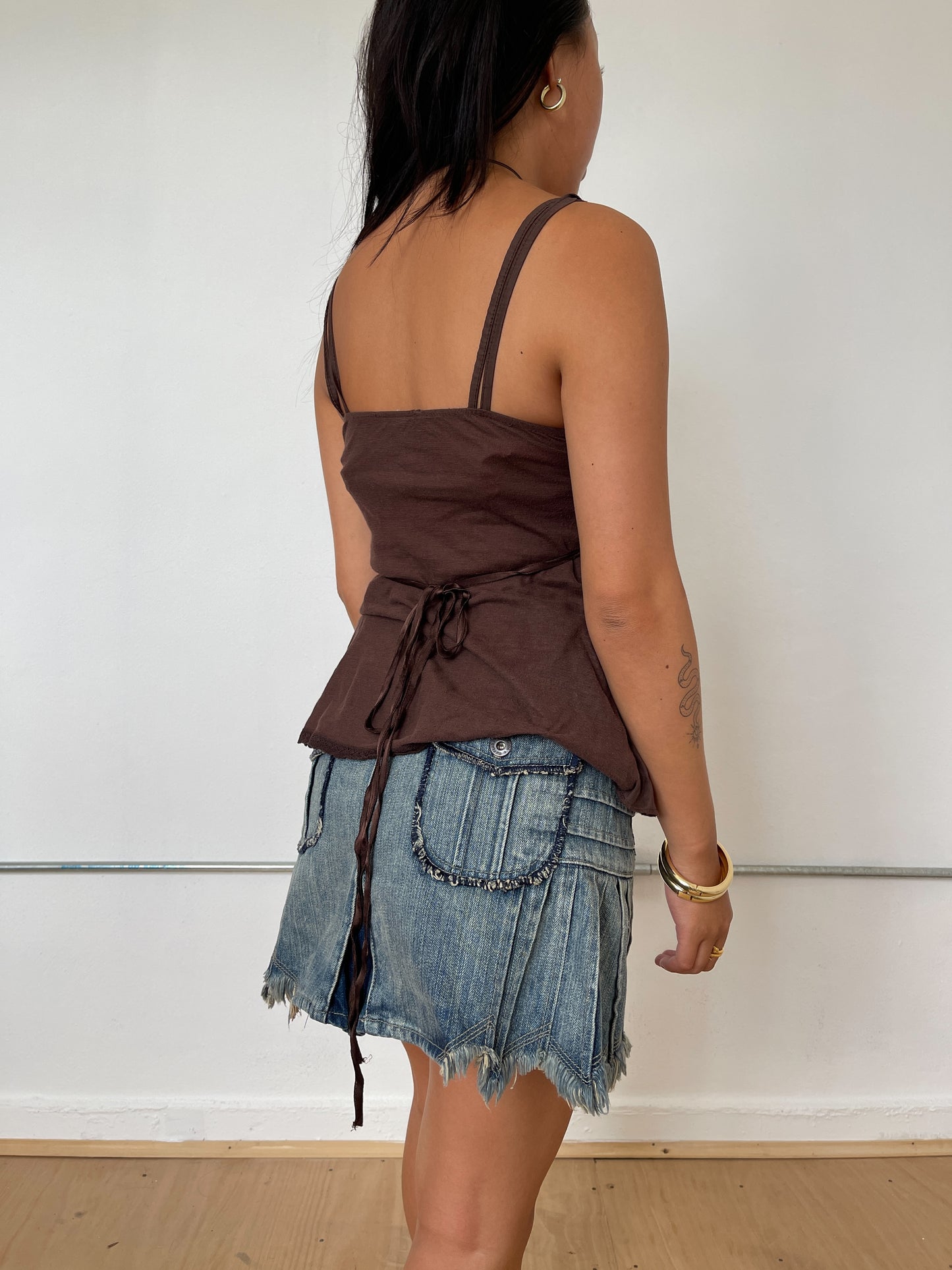 Vintage Brown Cami Top