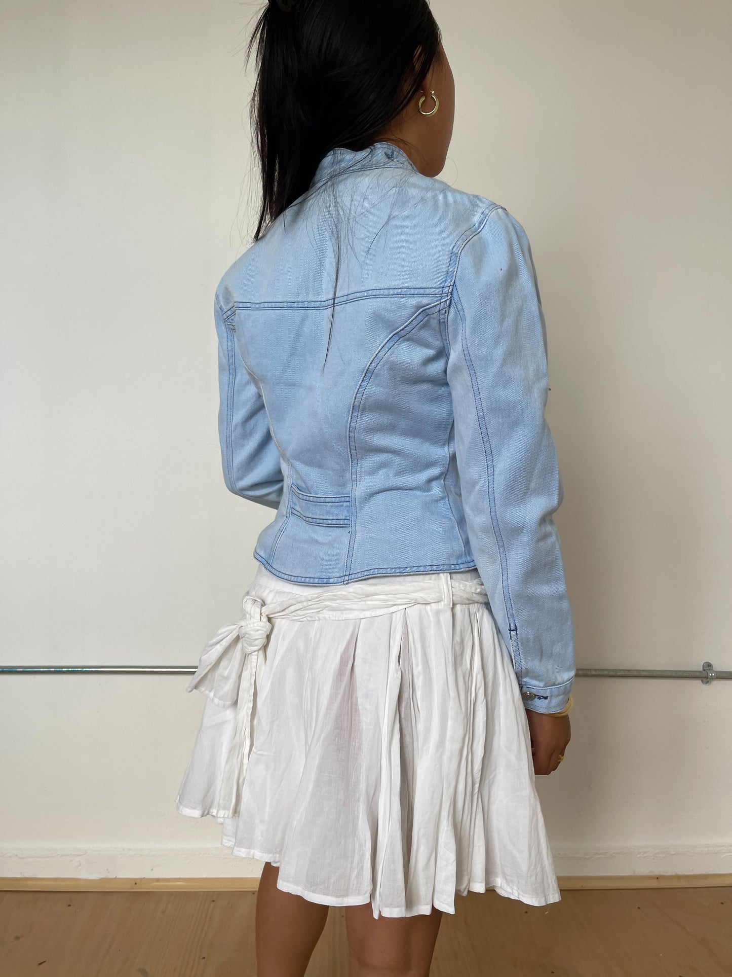 Vintage Baby Blue Denim Jacket