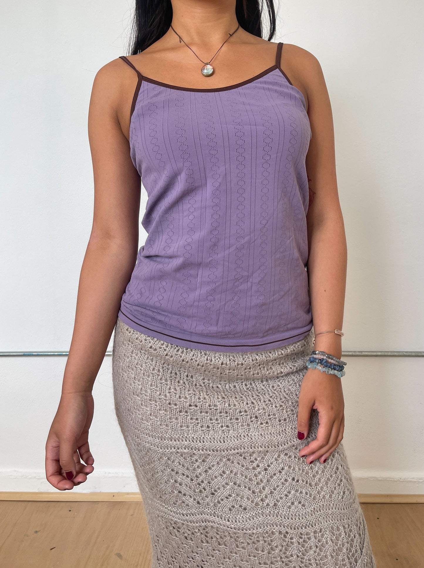 Vintage Purple Cami Top