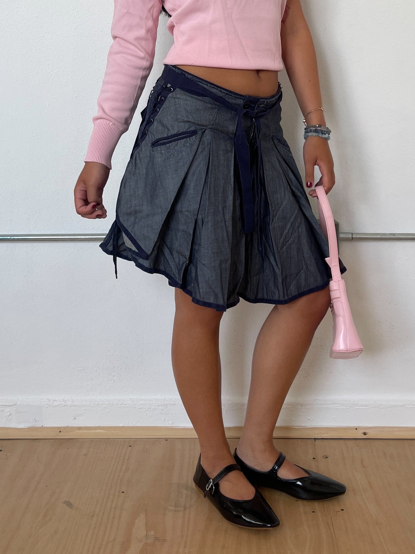 Vintage Marithé François Girbaud Midi Skirt