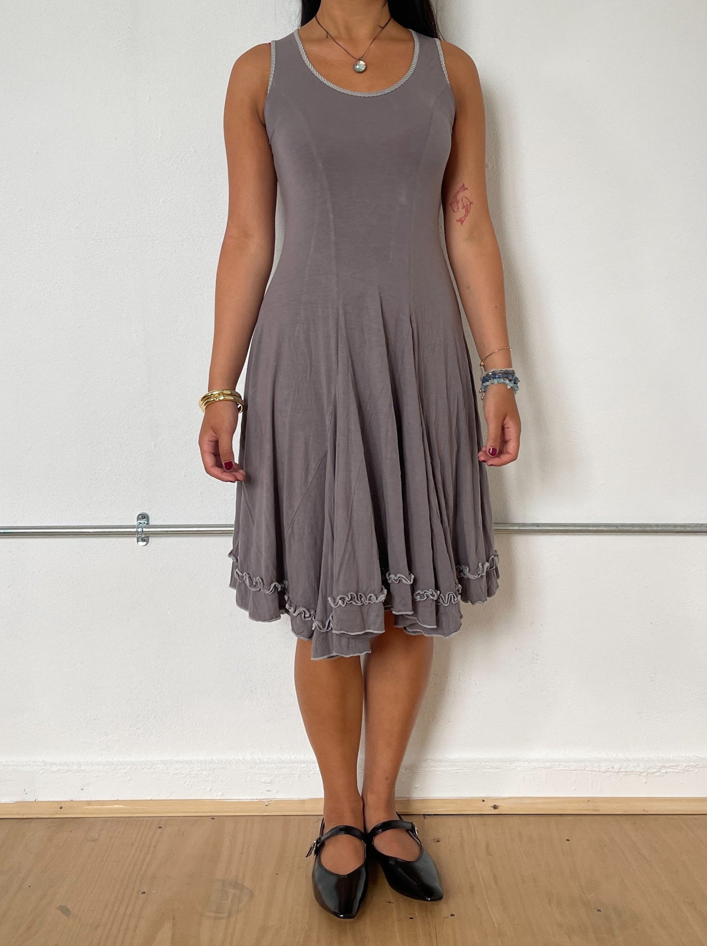 Vintage Cop Copine Midi Dress