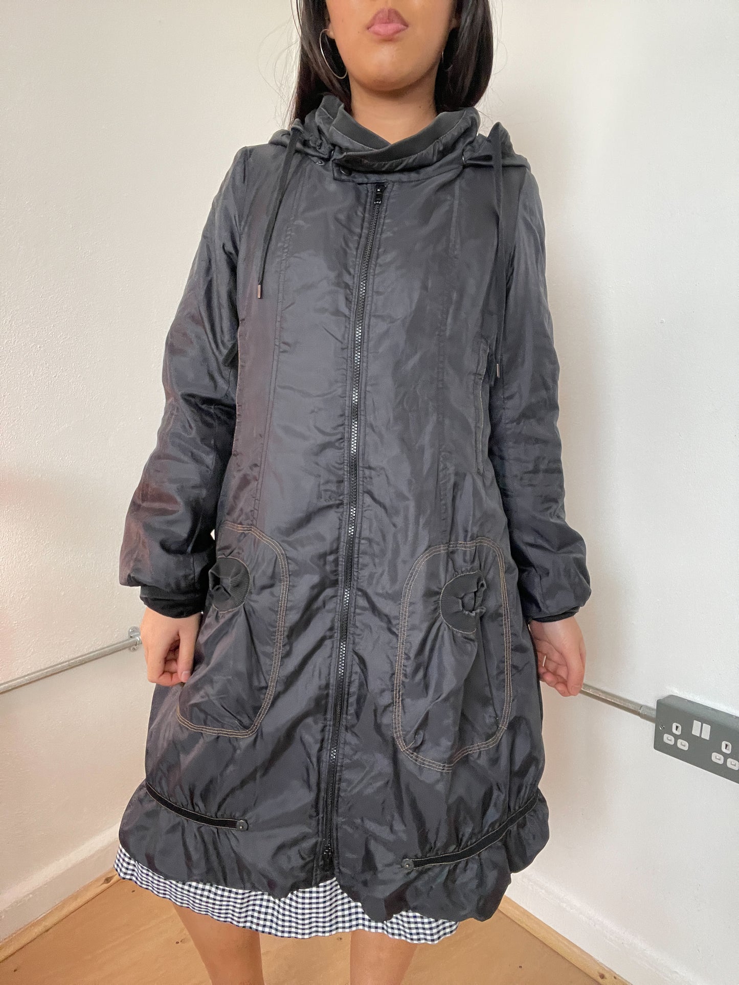 Black cop copine jacket