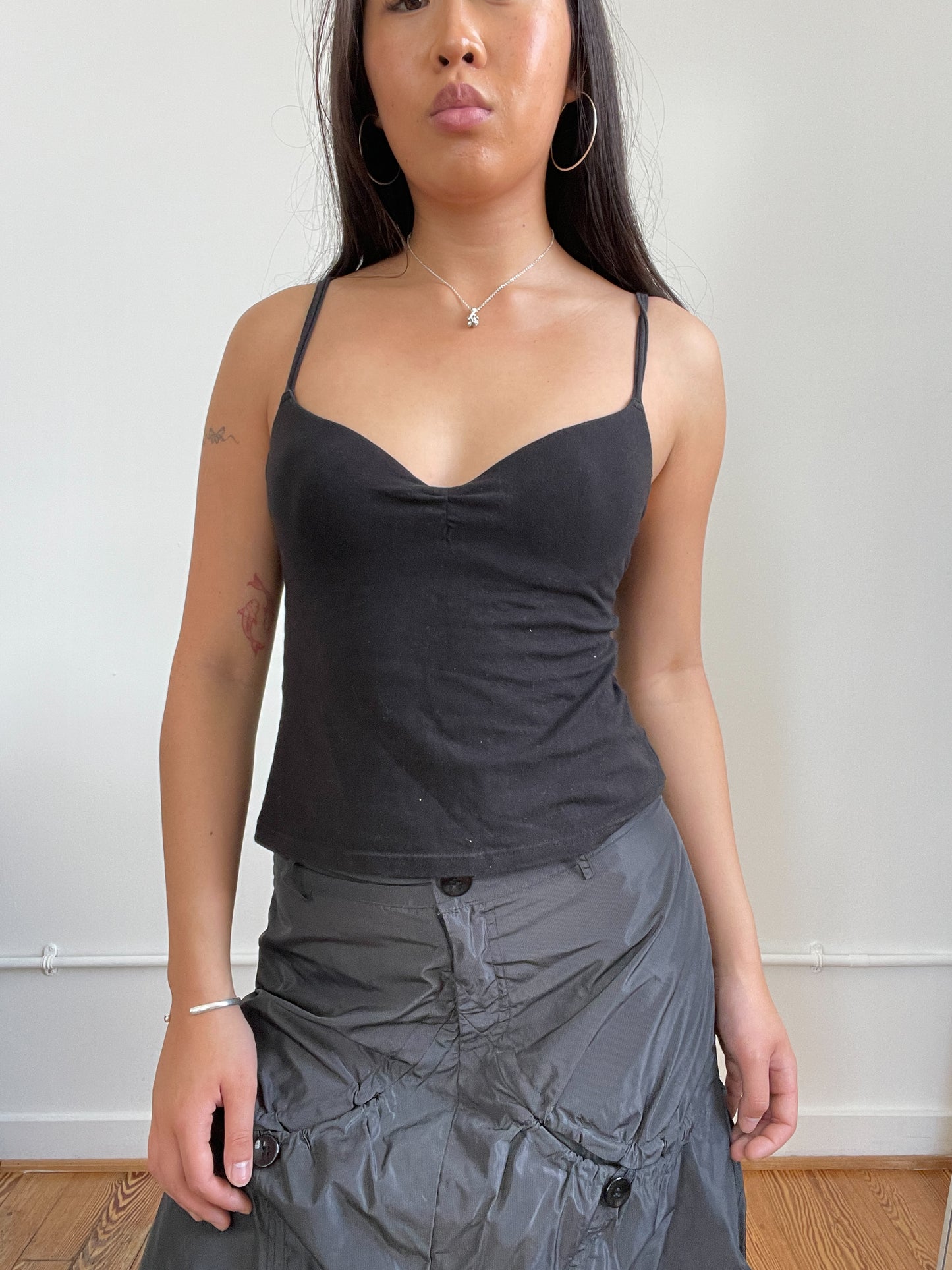 Black Classic Cami Top