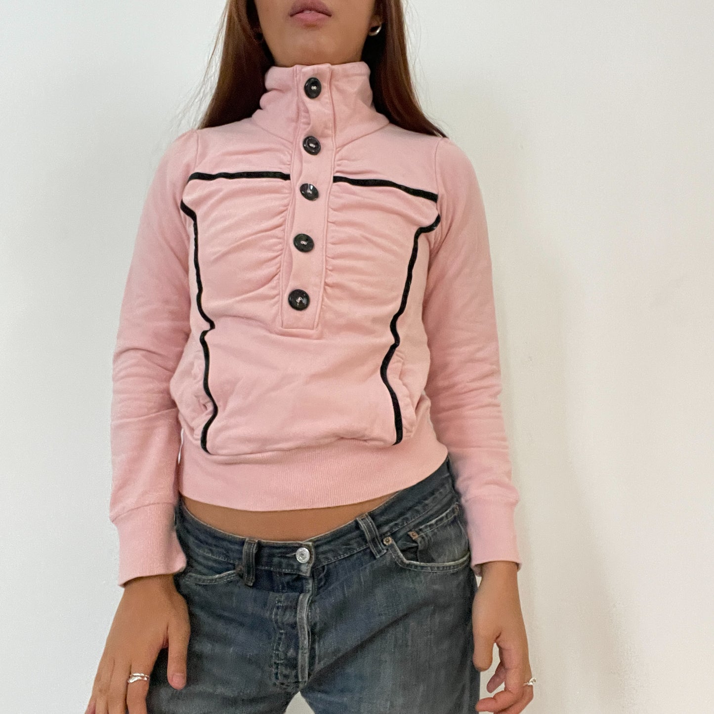 Vintage Pink Track Jumper