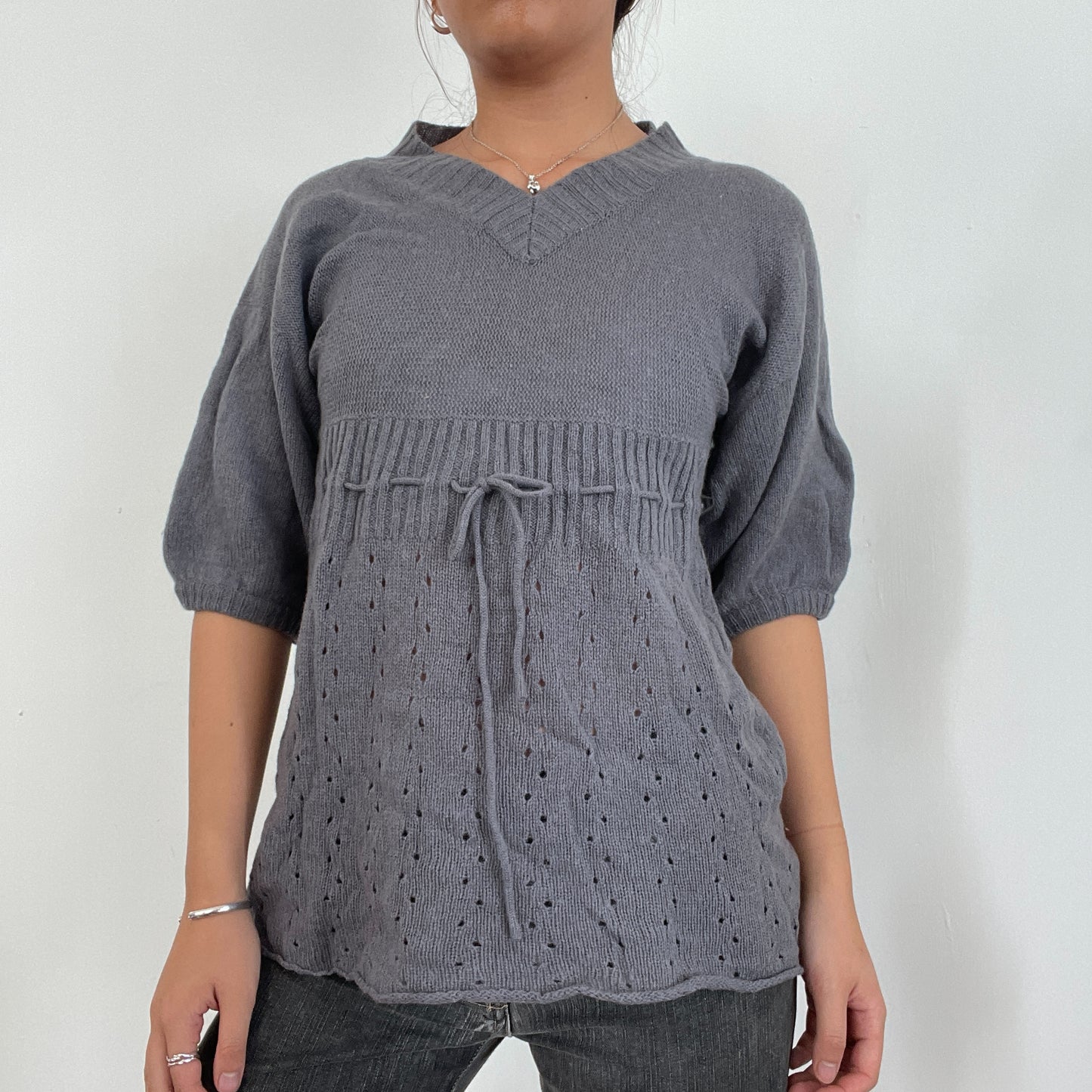 Vintage grey Knitted jumper