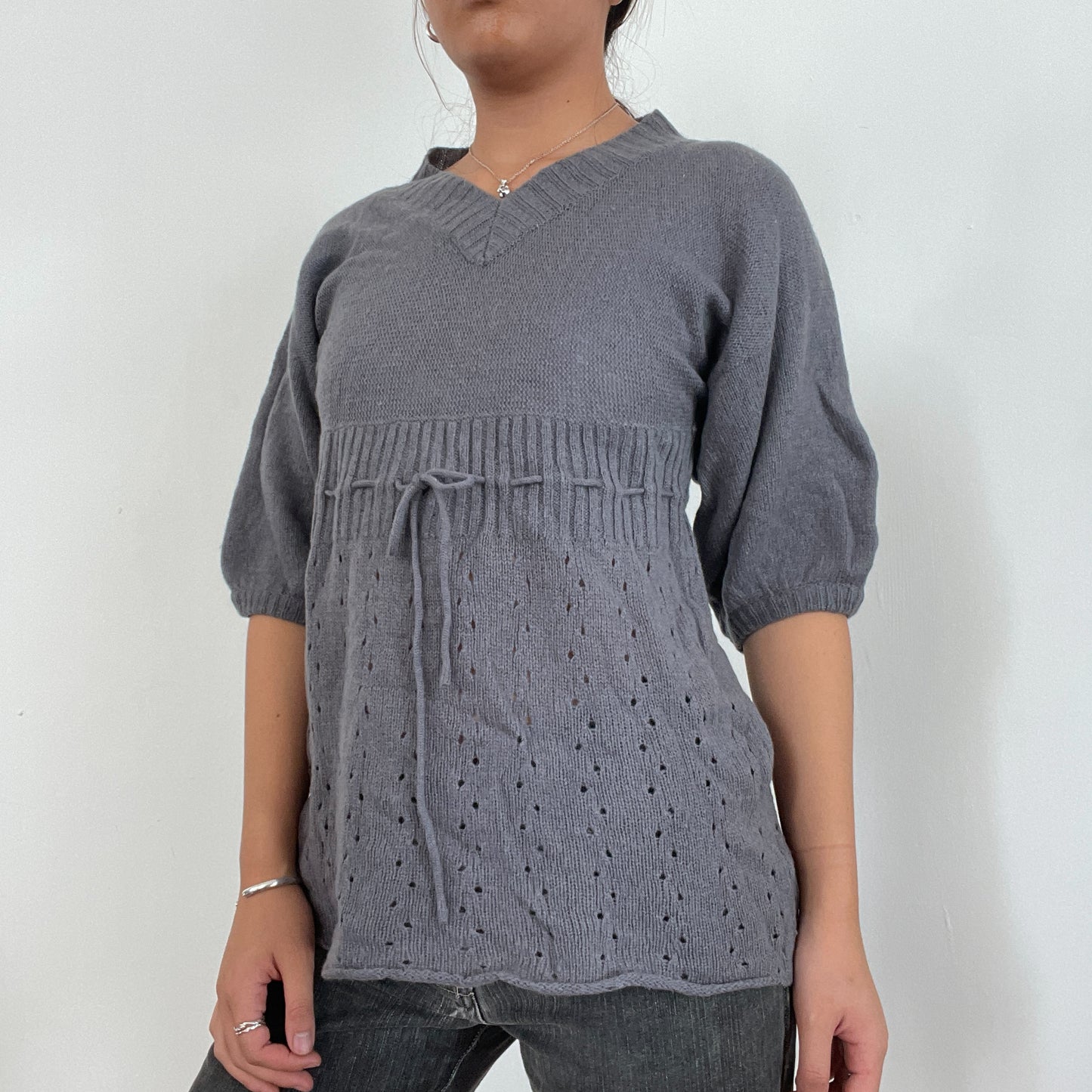 Vintage grey Knitted jumper