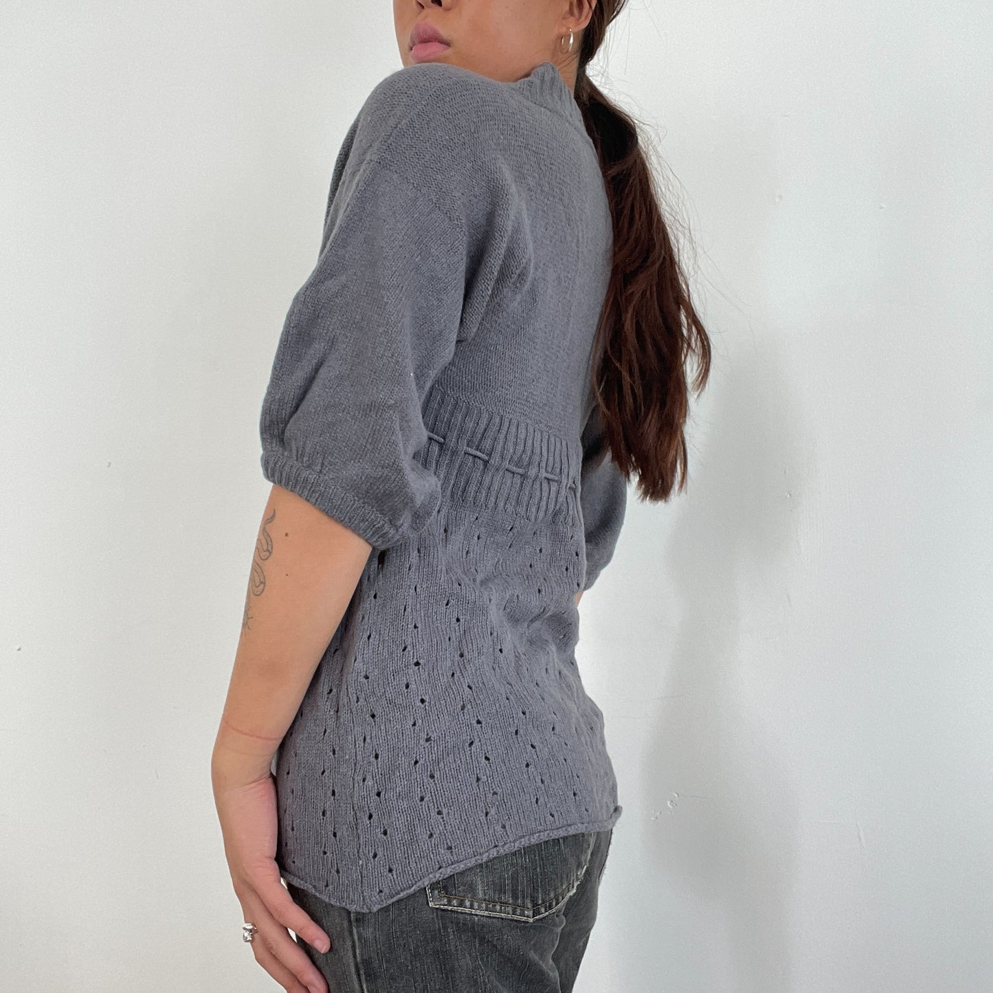Vintage grey Knitted jumper