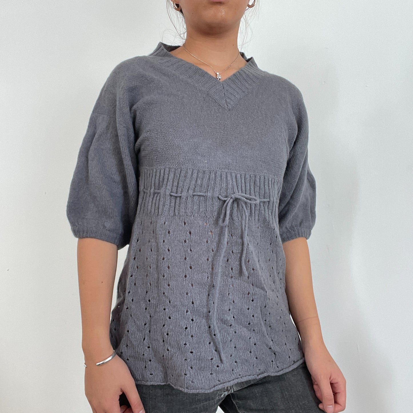 Vintage grey Knitted jumper