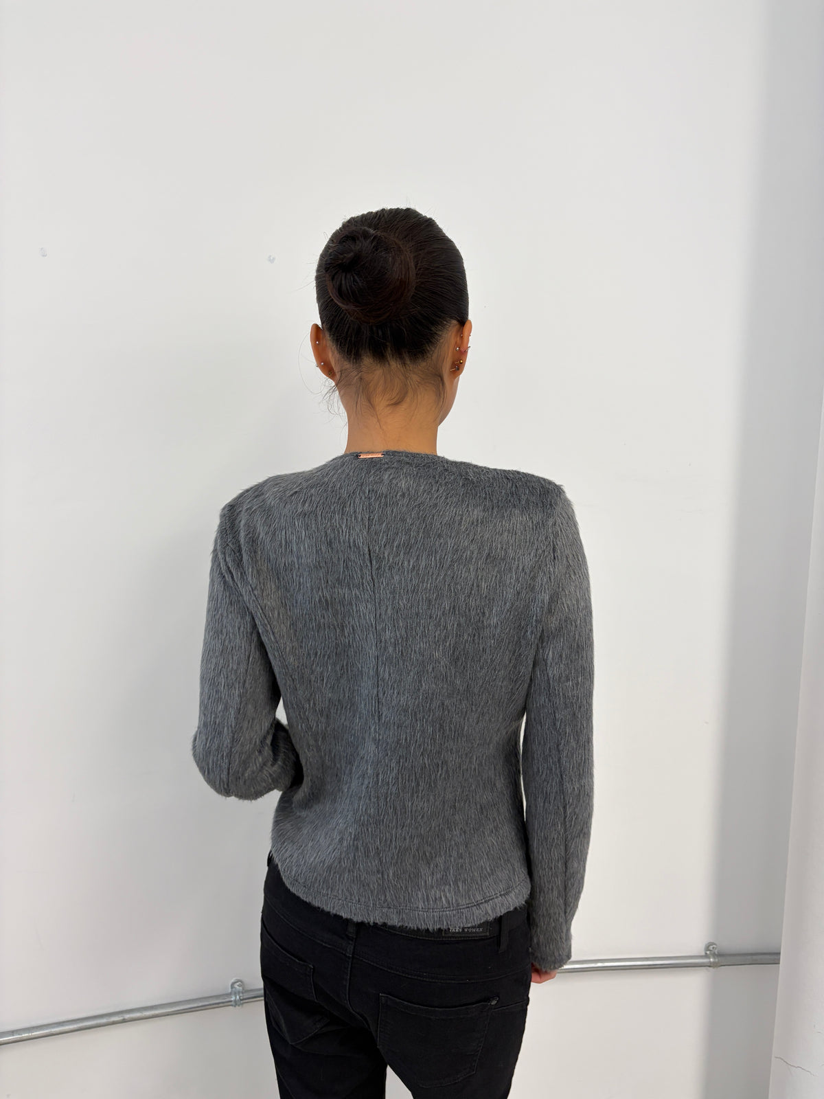 Vintage Faux Pony Fur Jumper