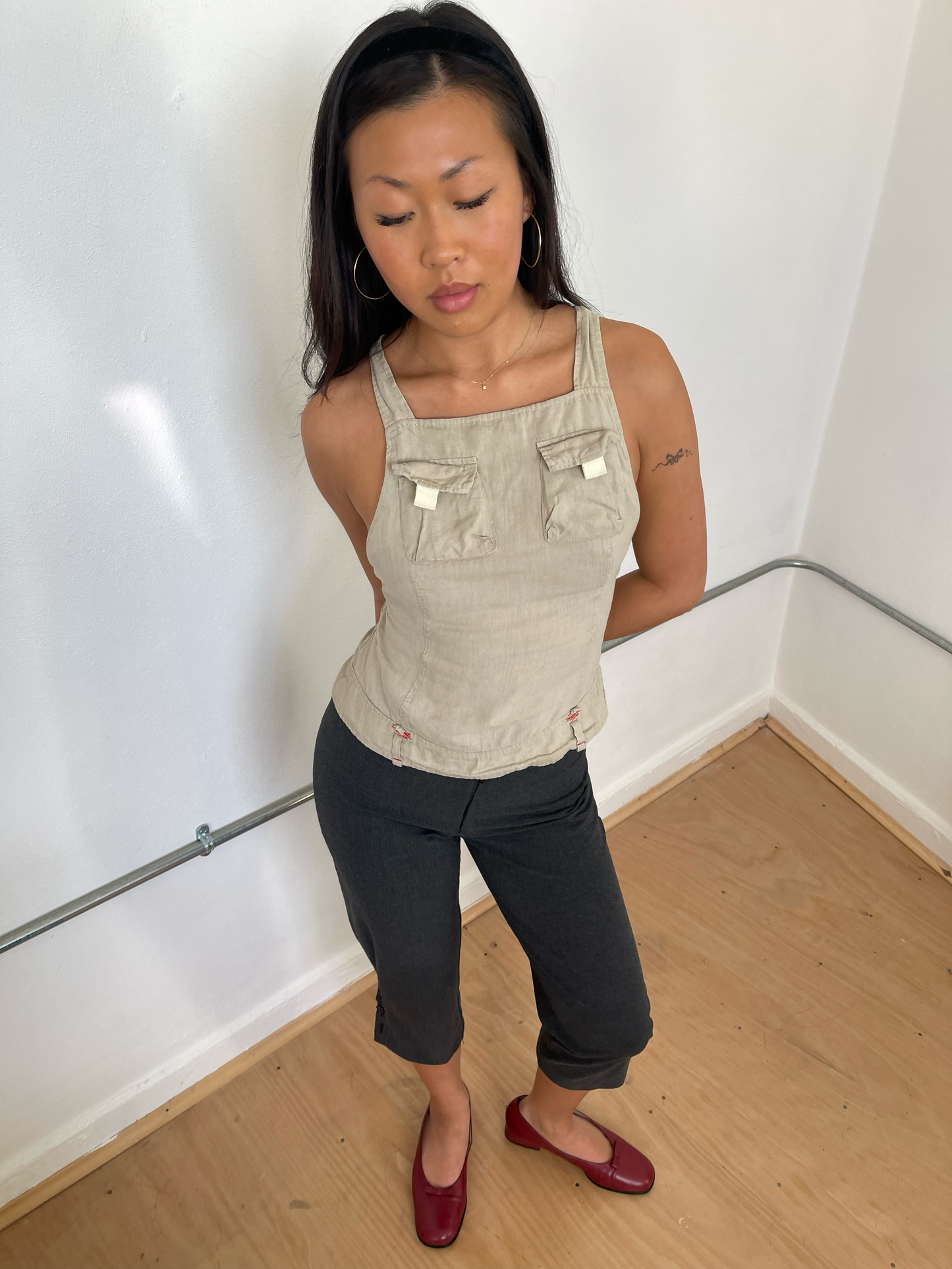 Vintage Cop Copine Capris