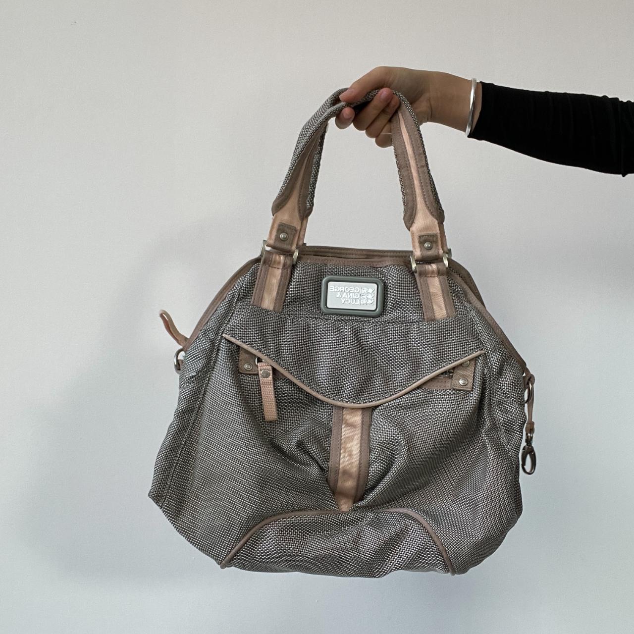 Beige/Pearl George Gina And Lucy Shoulder Bag