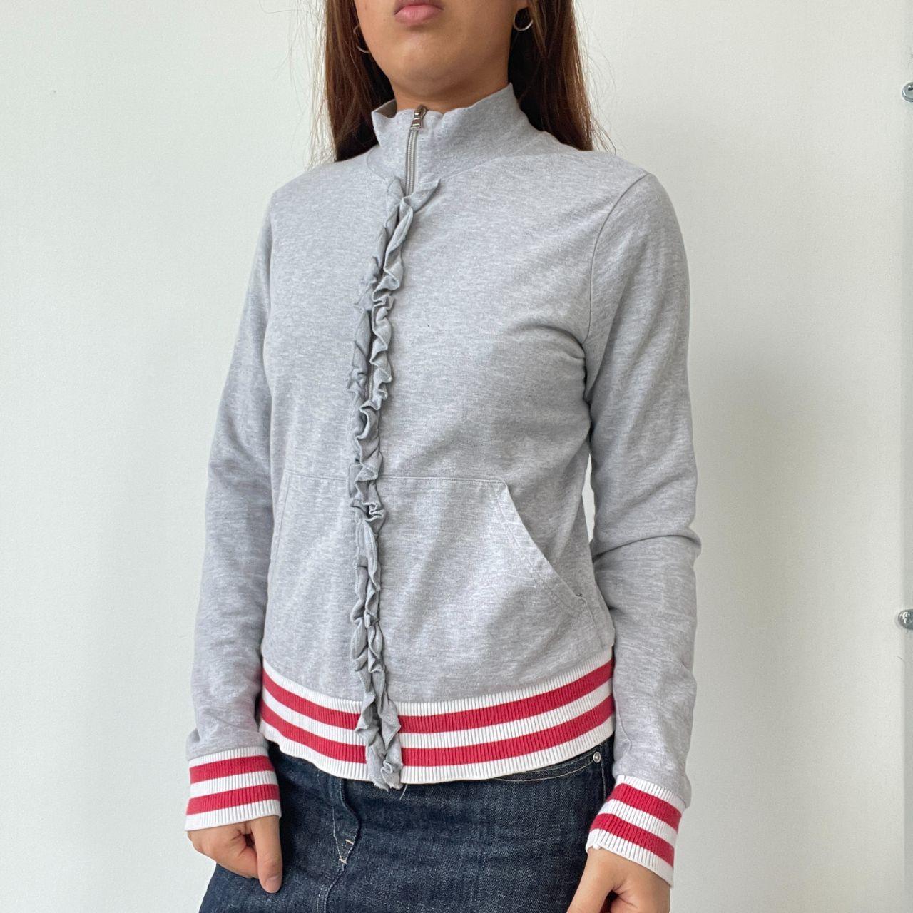 Grey Detailed Track Jumper