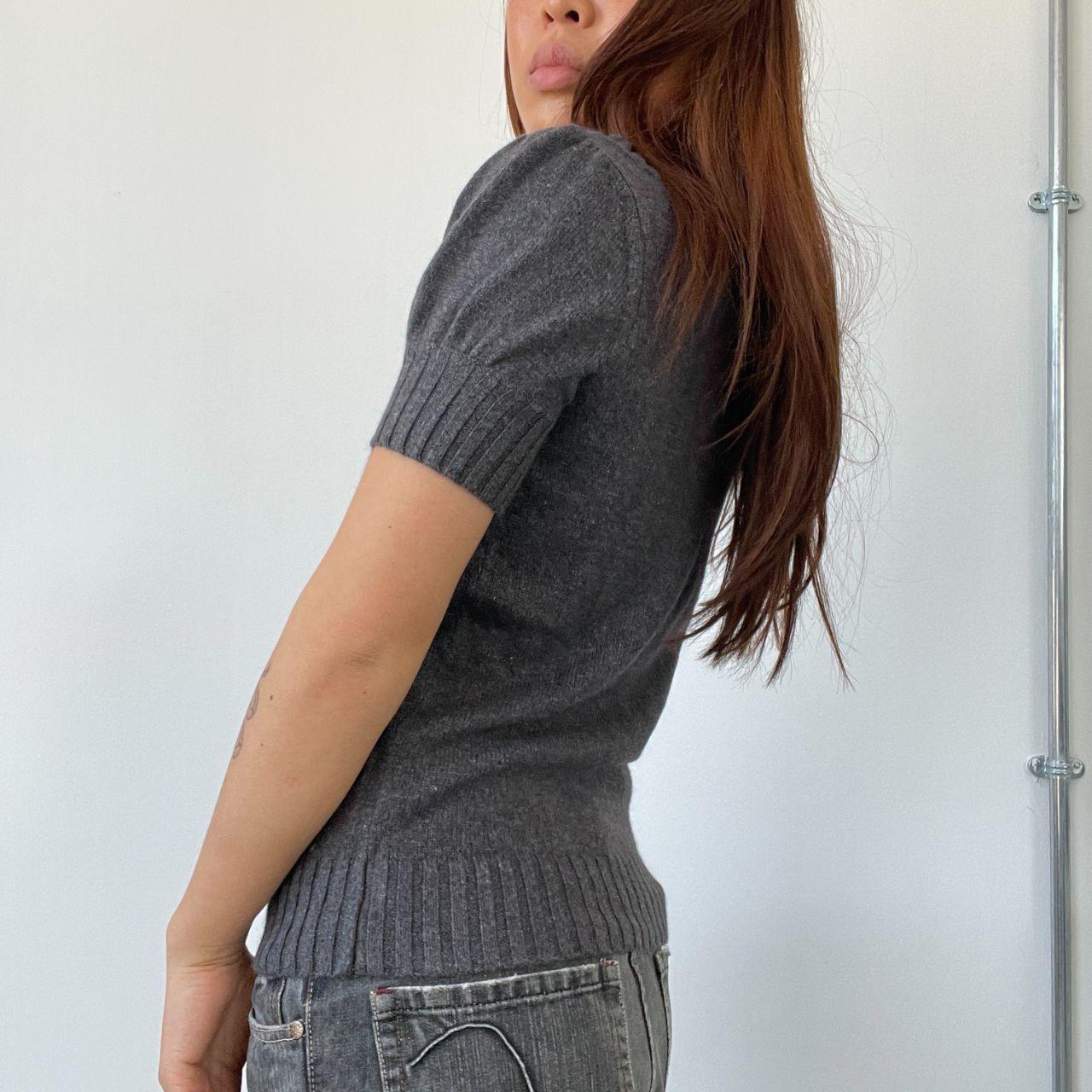 Charcoal Grey Jumper Top