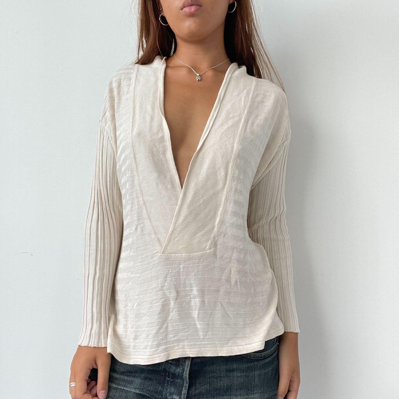 Vintage Off the Shoulder Jumper