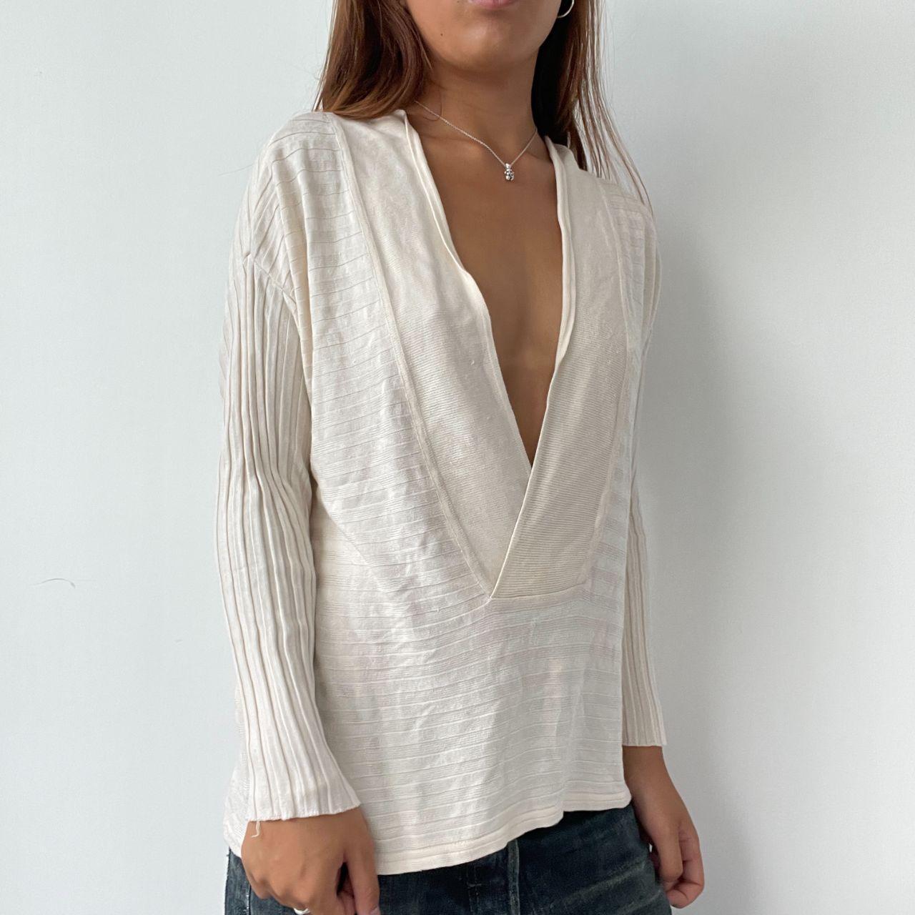 Vintage Off the Shoulder Jumper