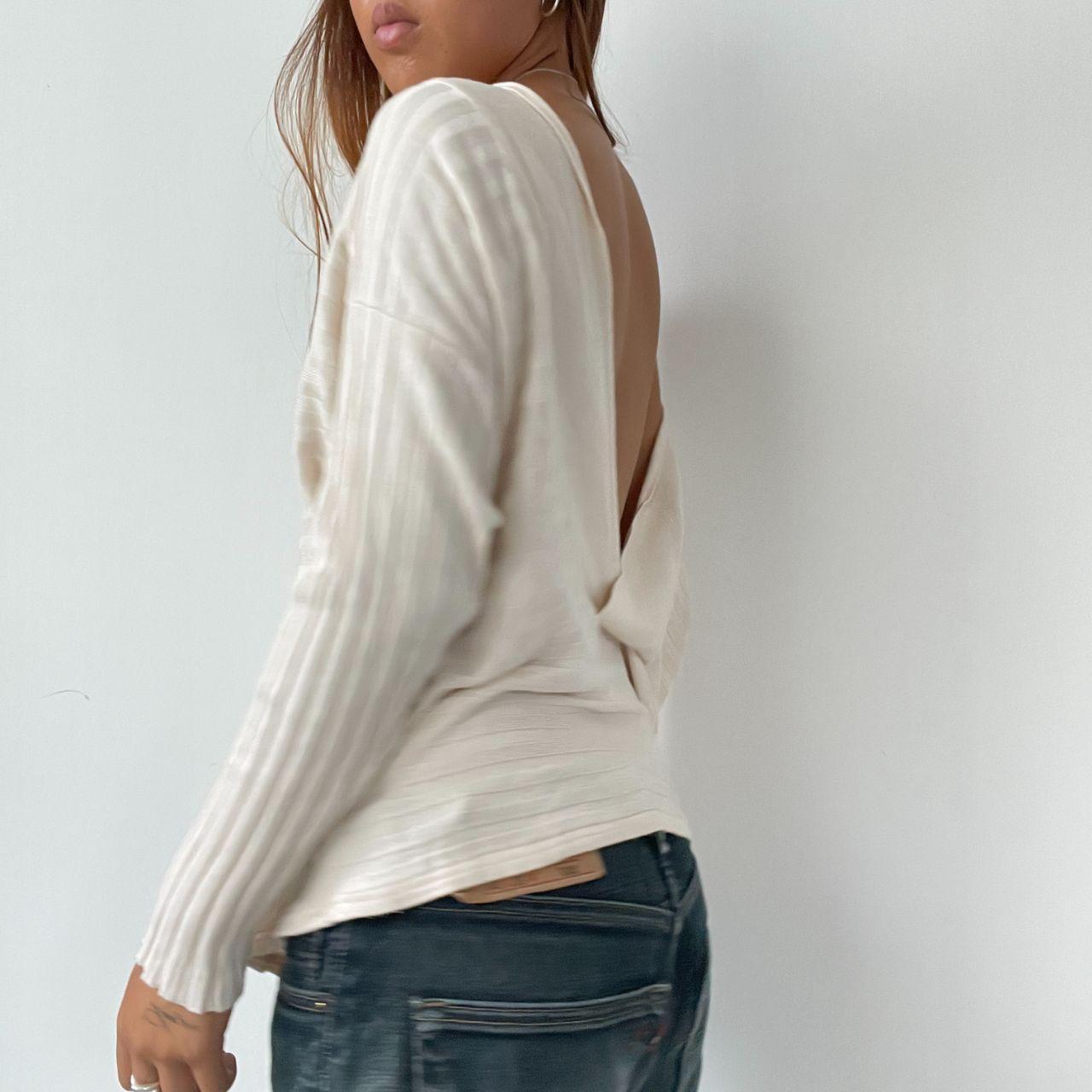 Vintage Off the Shoulder Jumper