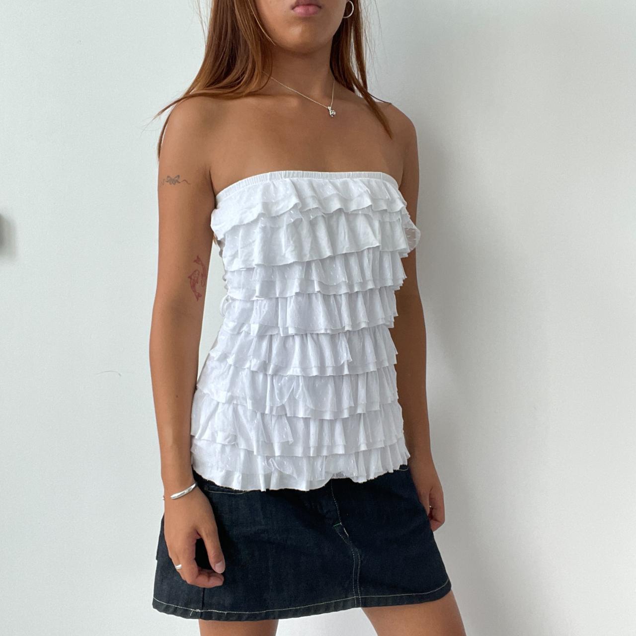 Vintage Frill Top