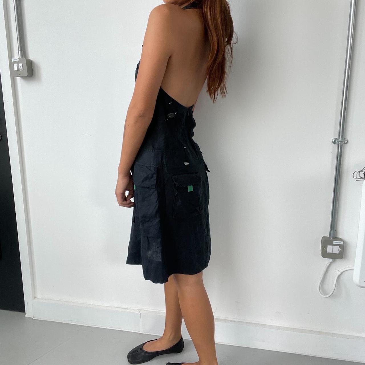 Black Cop Copine Midi Dress