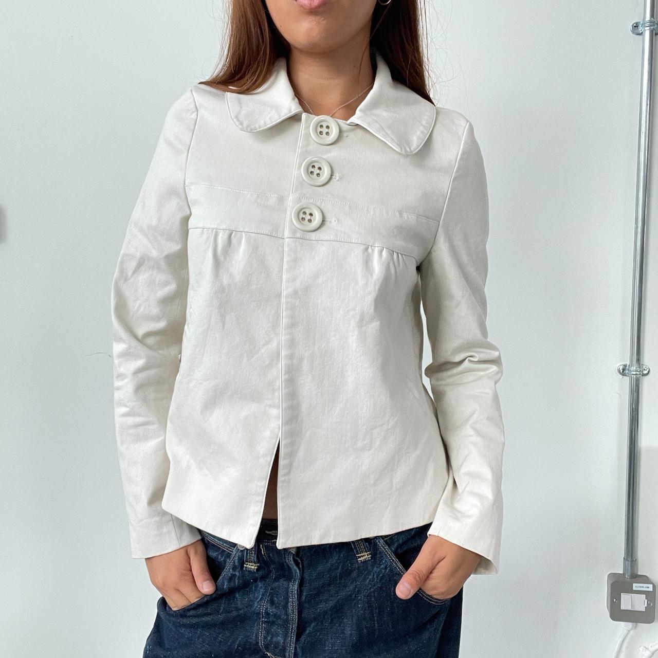 Vintage Off white Peacoat