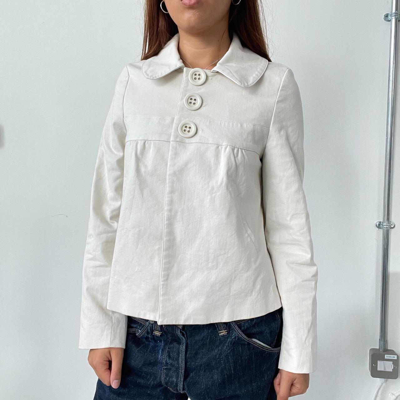 Vintage Off white Peacoat