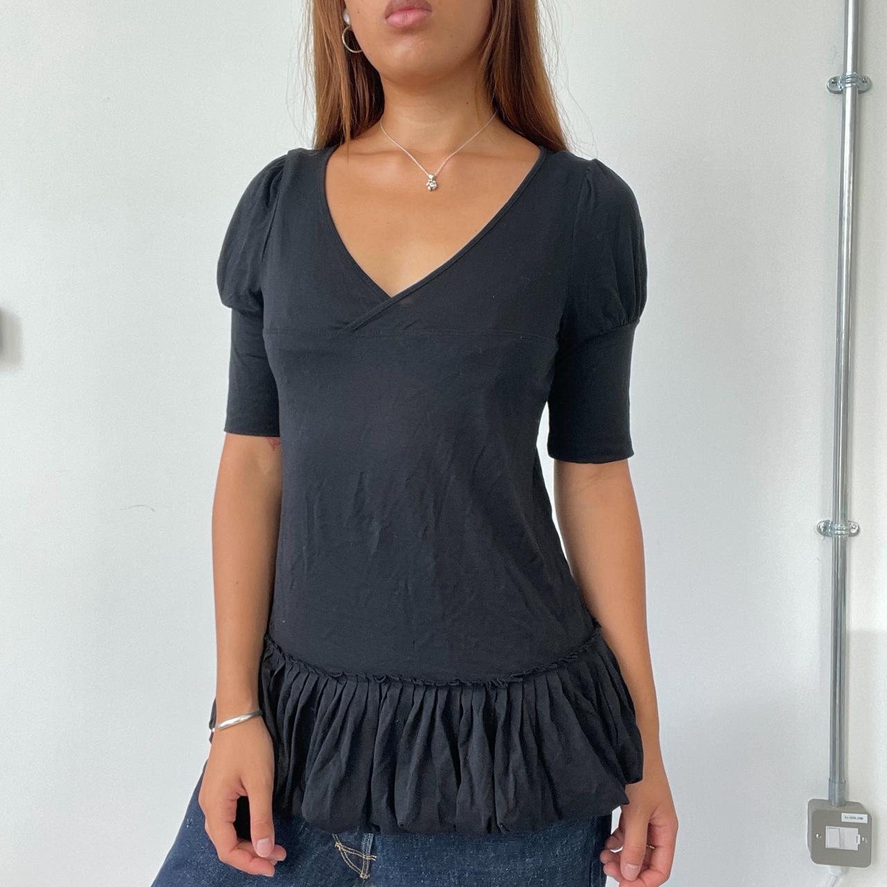 Vintage Black Cop Copine Top