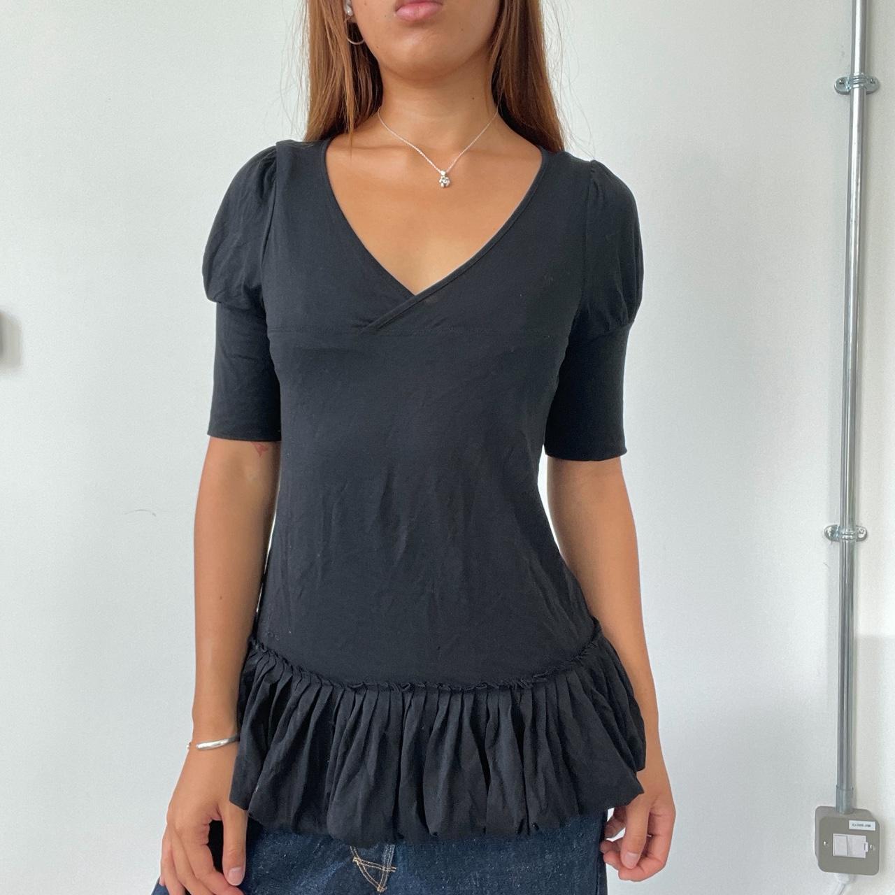 Vintage Black Cop Copine Top