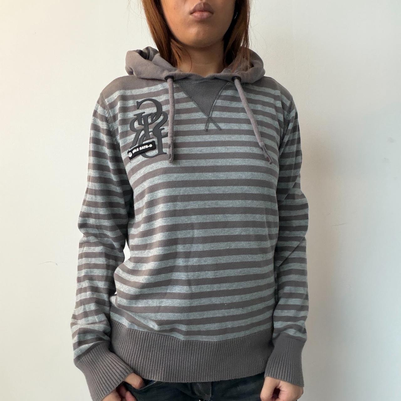 Vintage G-Star Striped Hoodie