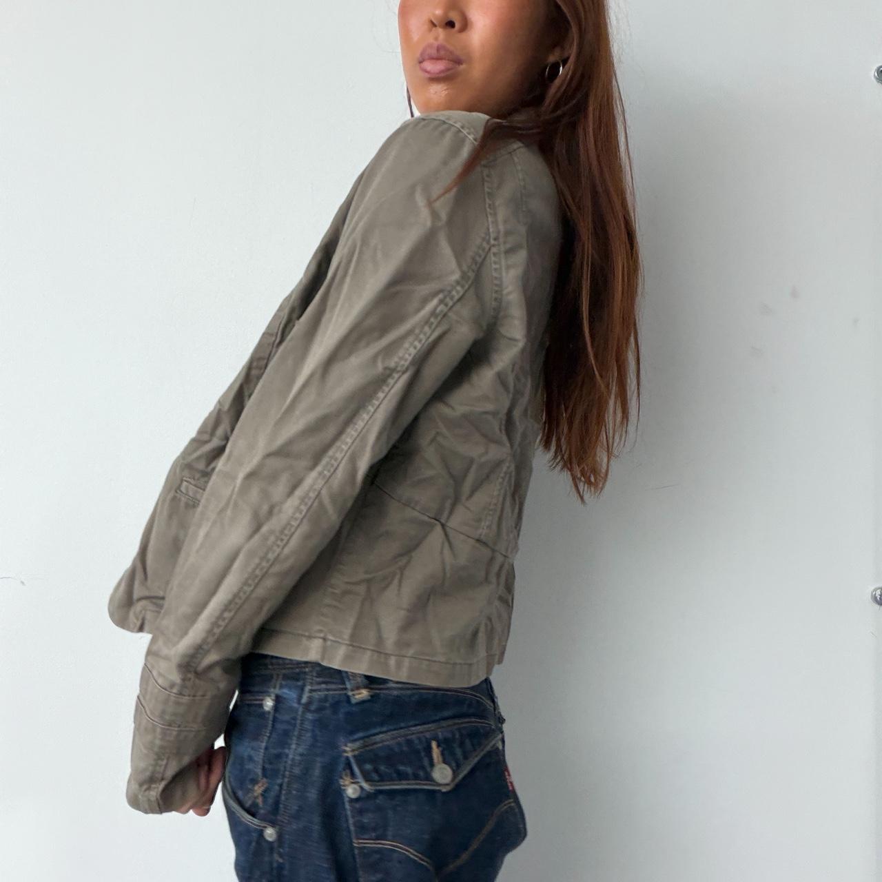 Vintage Green Military Jacket