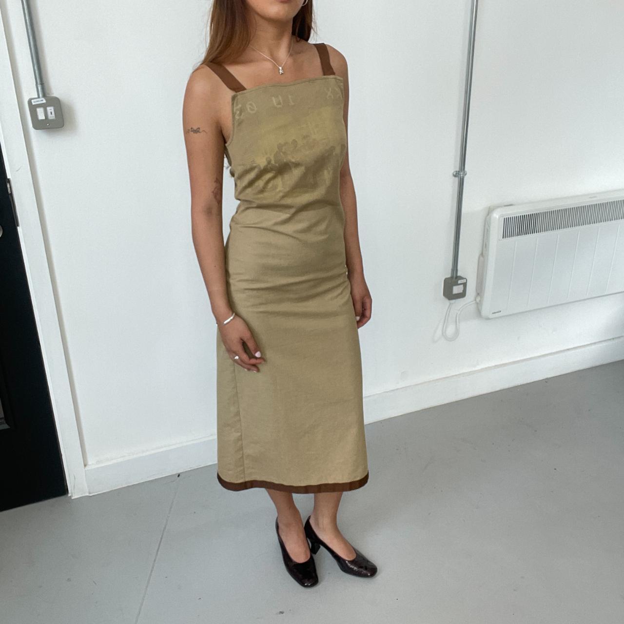 Brown Cop Copine Maxi Dress