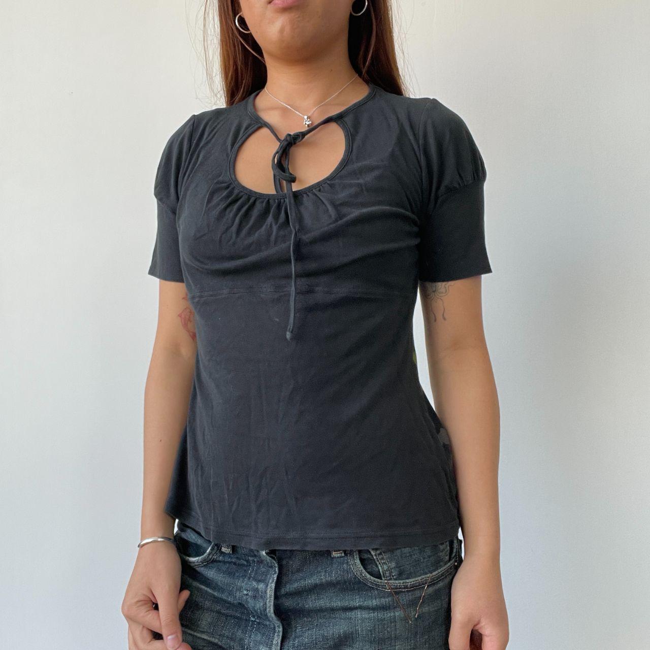 Black Cop Copine Top