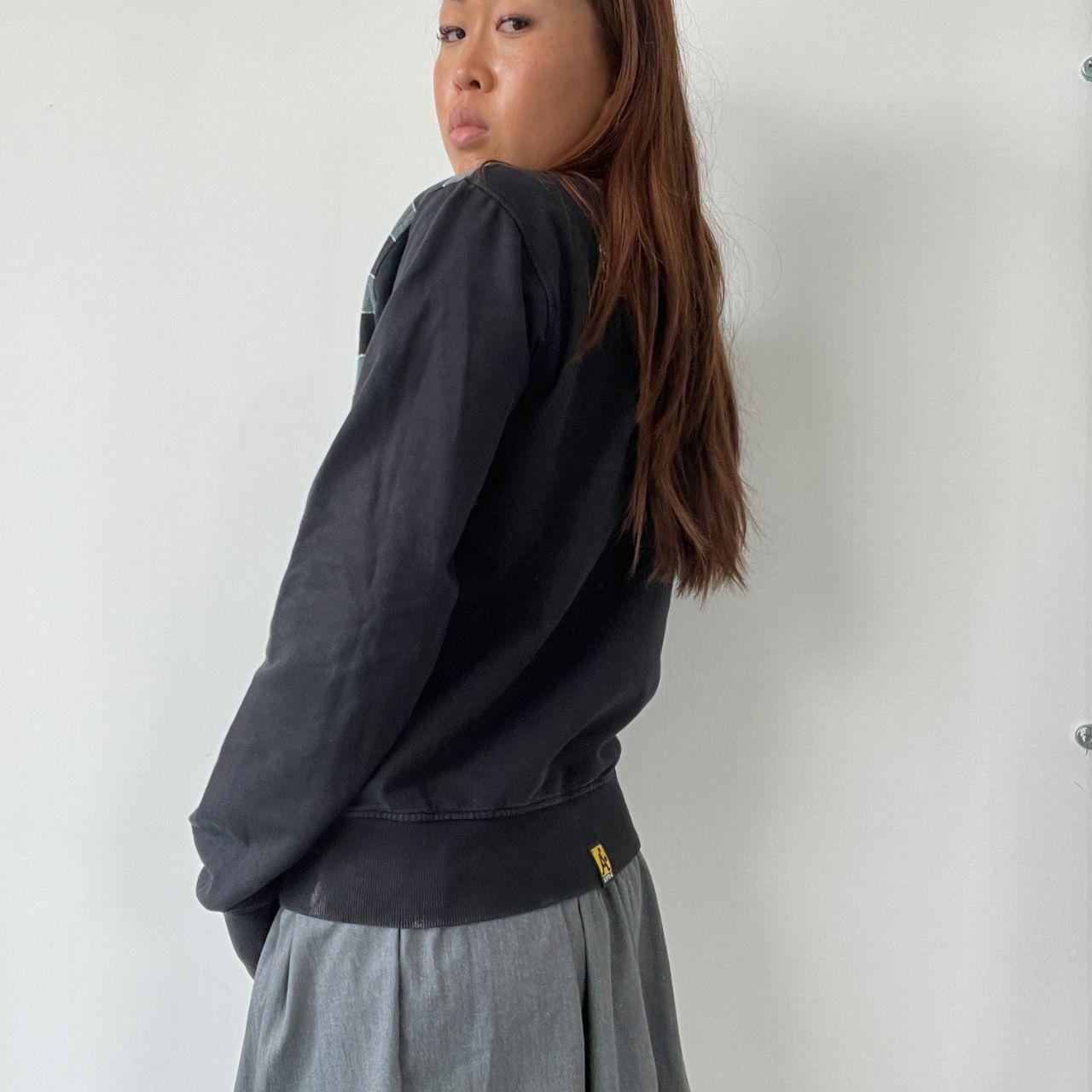 Black/Grey Stripy Track Jacket