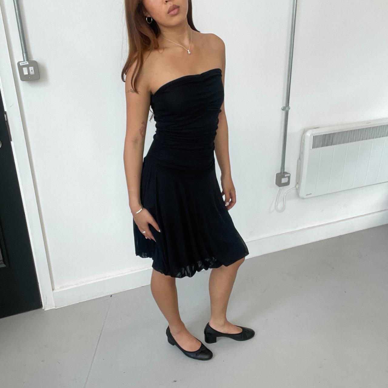 Black Sleeveless Sheer Set