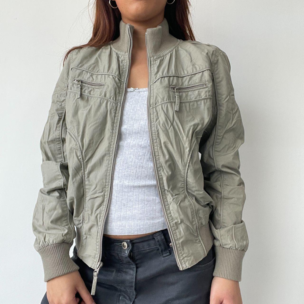 Light Khaki Utility Jacket