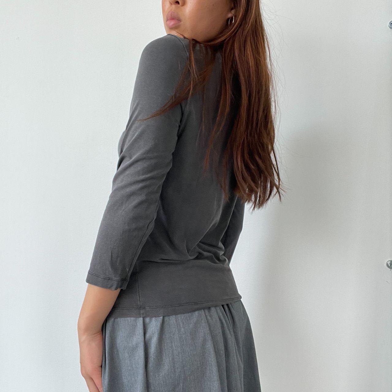 Grey Cop Copine Scoop Neck Top