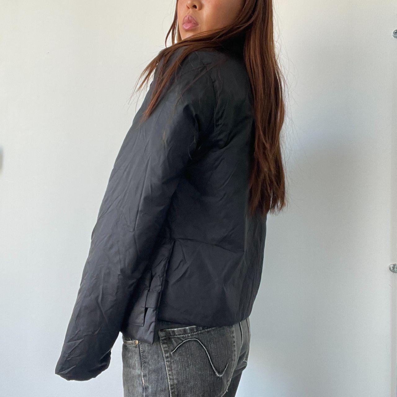 Black Cop Copine Nylon Coat