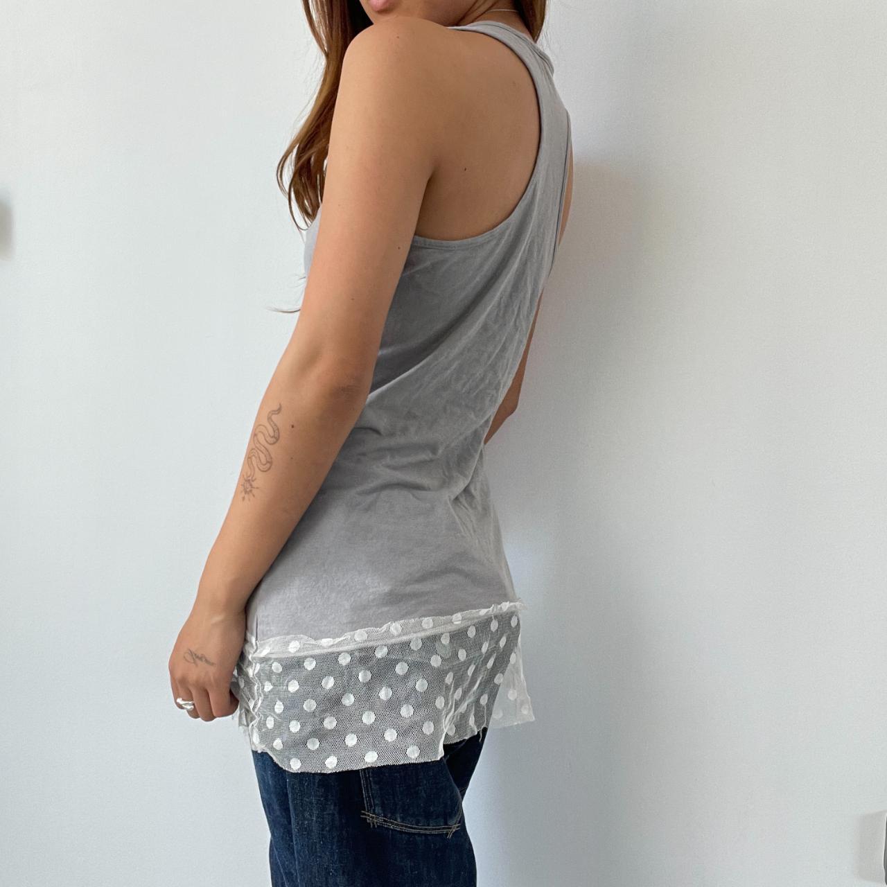 Grey Tunic Dress Top