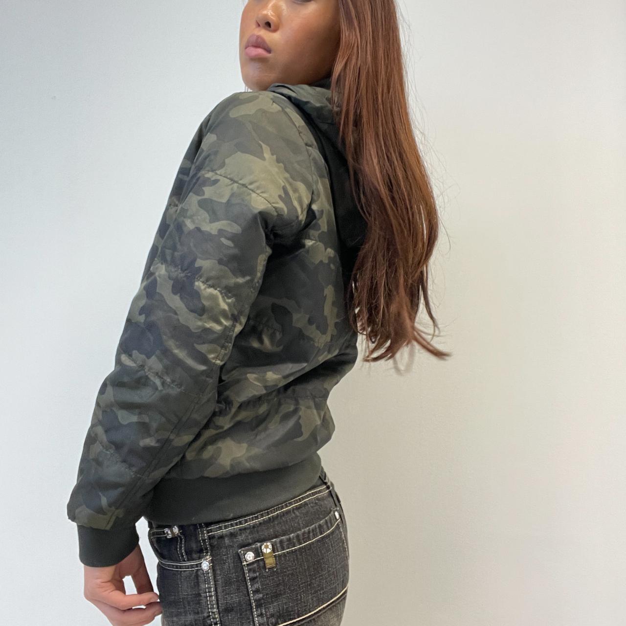 Khaki Camo Bomber Jacker