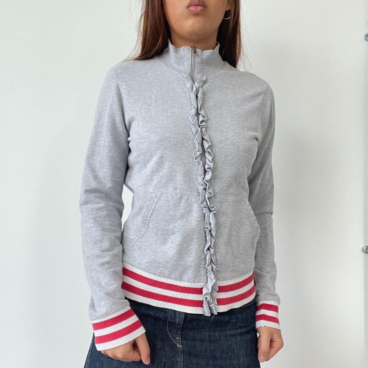 Grey Detailed Track Jumper