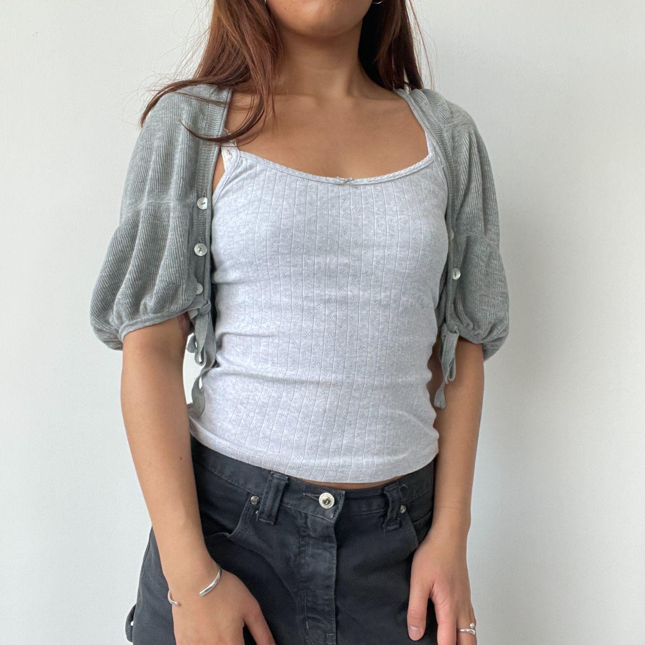 Cop Copine Grey Knit Bolero