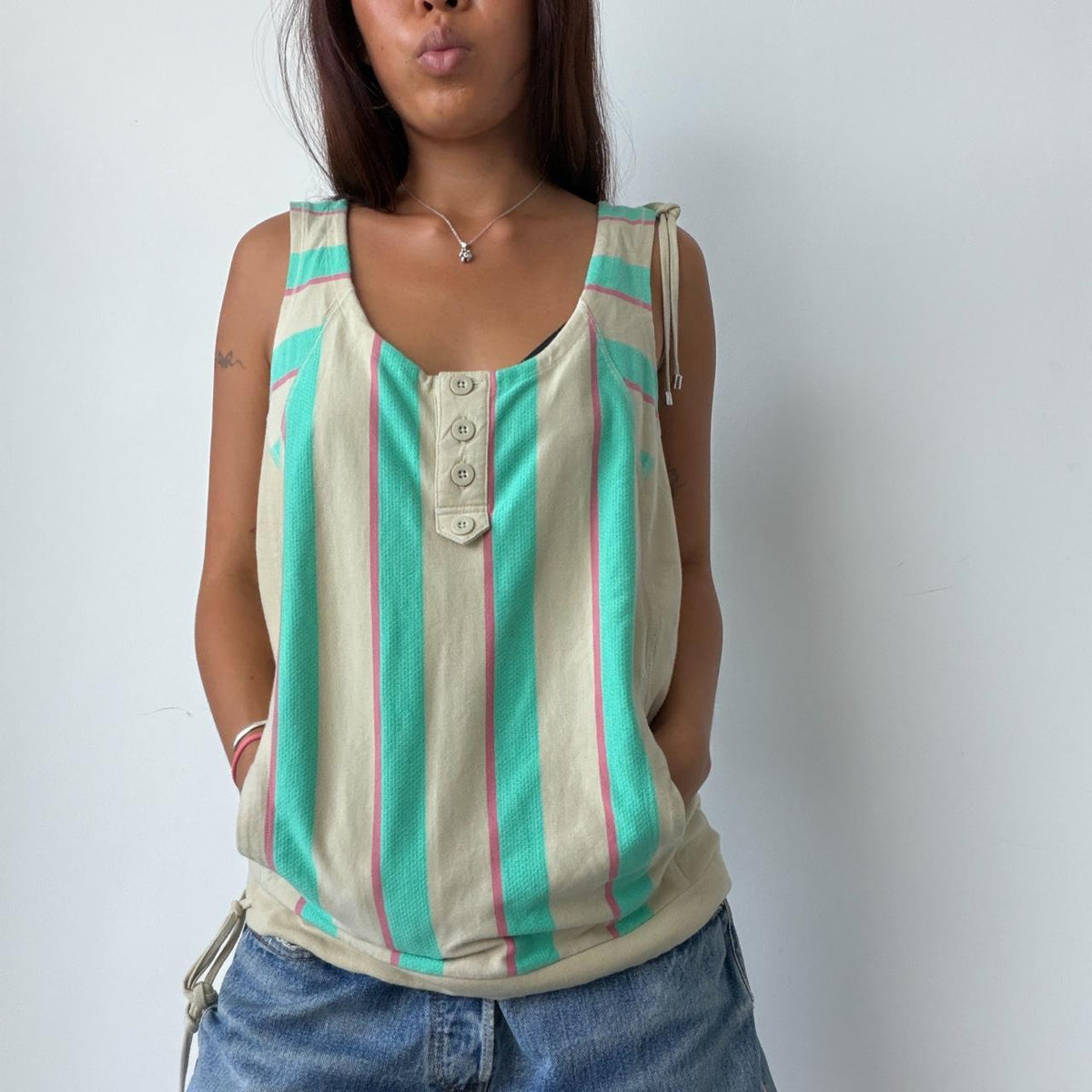 Vintage Adidas Baseball Style Top