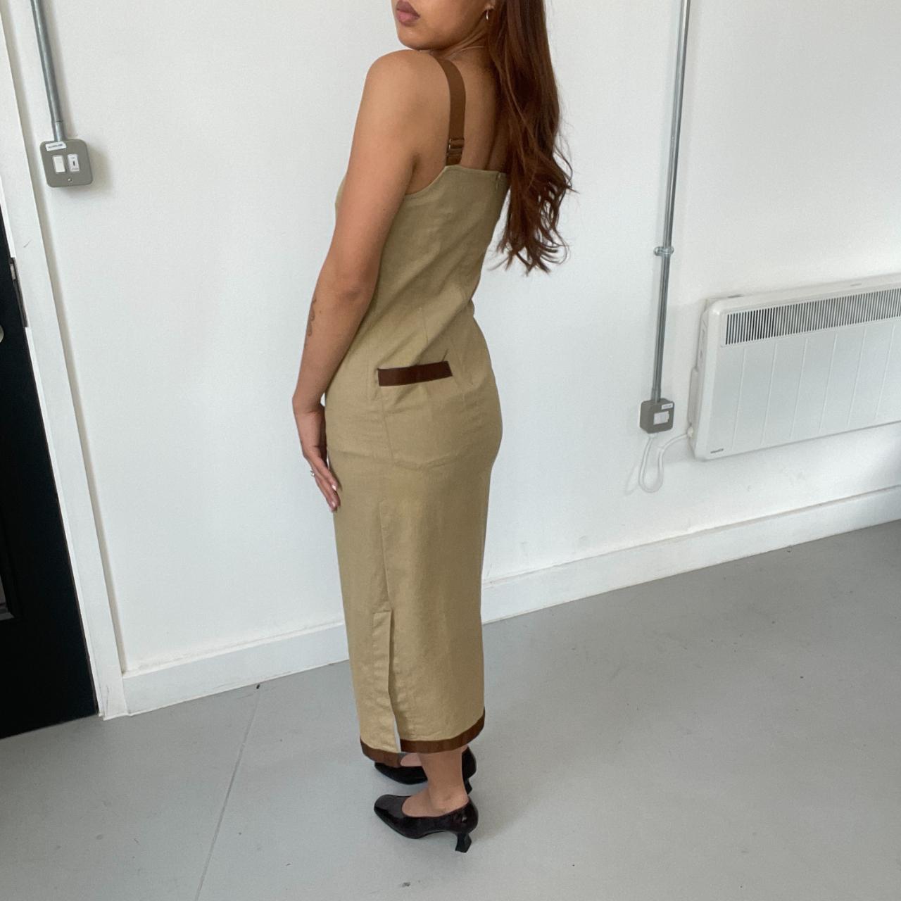 Brown Cop Copine Maxi Dress