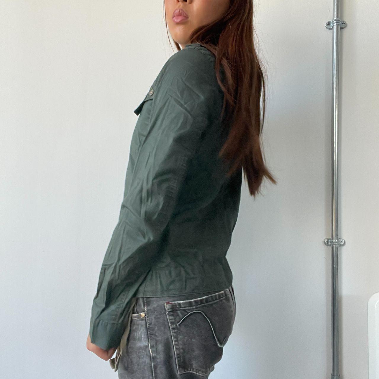 Khaki Green Utility Jacket