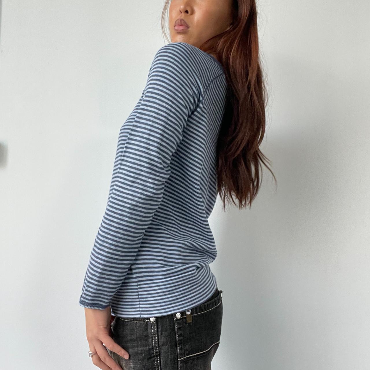Blue Stripy Long Sleeve