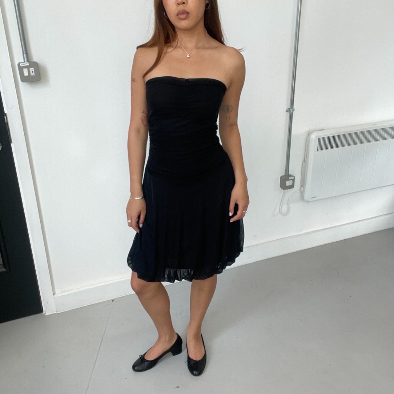 Black Sleeveless Sheer Set