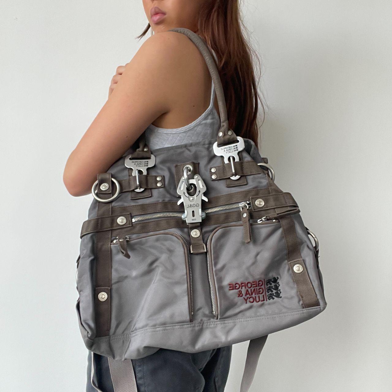 Grey/Brown George Gina And Lucy Bag