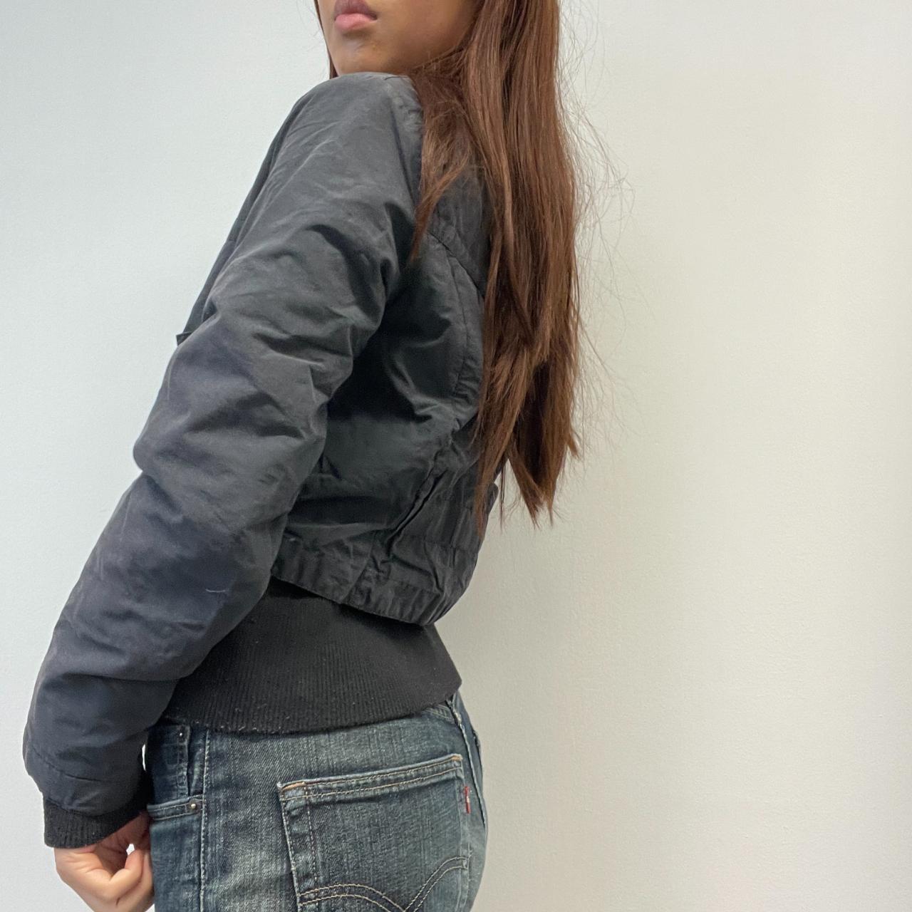 Black Utility Collared Jacket